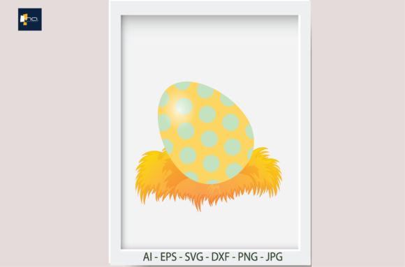 Download Easter Decorative Eggs on Straw - Decor Collection