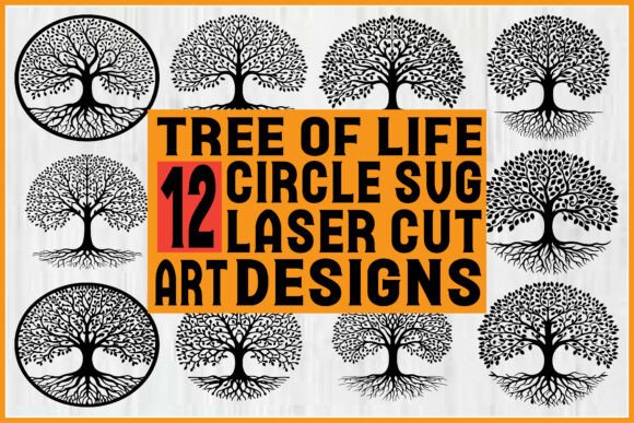 Download Tree of Life Circle SVG Bundle - Svg bundle Collection