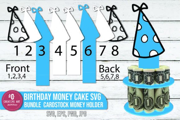 Download Birthday Money Cake SVG Bundle Cardstock - Svg bundle Collection