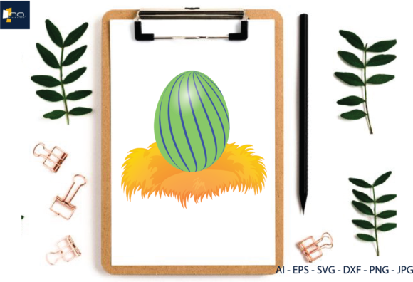 Download Easter Decorative Eggs on Straw - Decor Collection