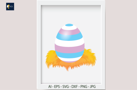 Download Easter Decorative Eggs on Straw - Decor Collection