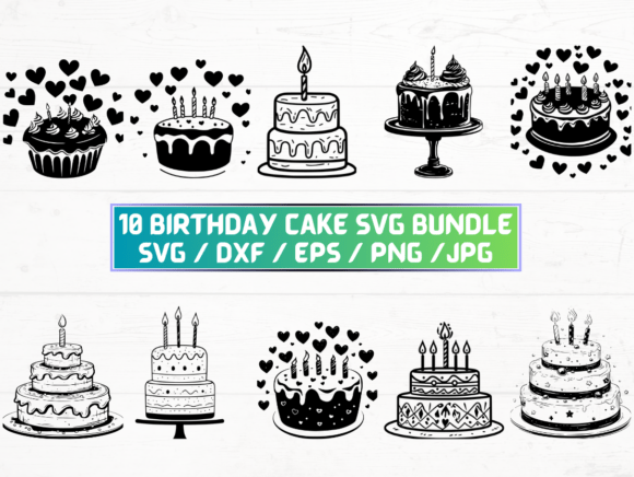 Download Birthday Cake Outline Svg - Birthday cake outline svg Collection