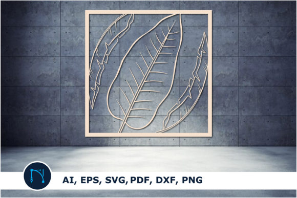 Download Laser Cut Monstera Leaf Home Decor SVG - Decor Collection