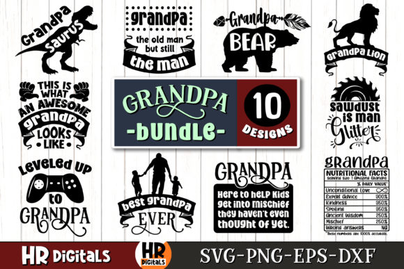 Download Funny Grandpa Humor Sayings SVG Bundle - Svg bundle Collection