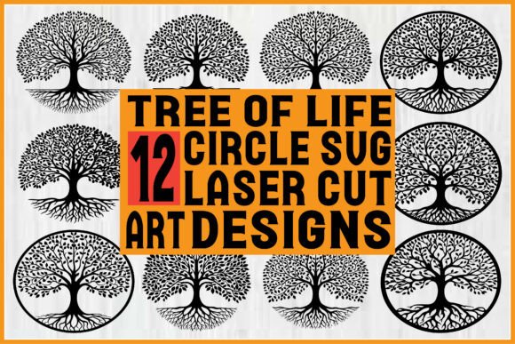 Download Tree of Life Circle SVG Bundle - Svg bundle Collection