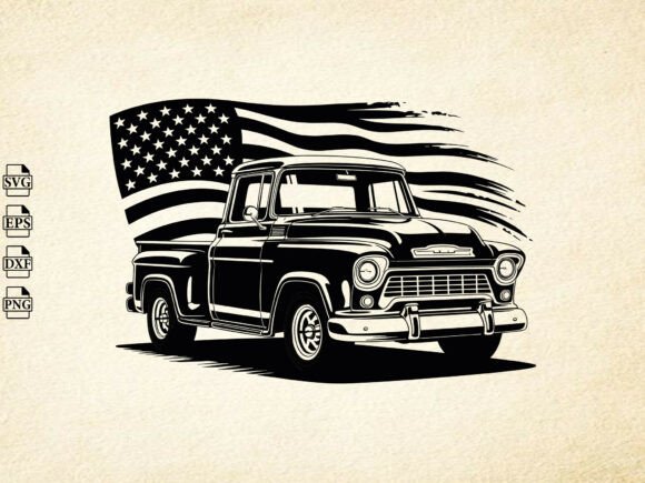 Download Vintage Truck SVG, Truck Clip Art Svg - Premium Resources