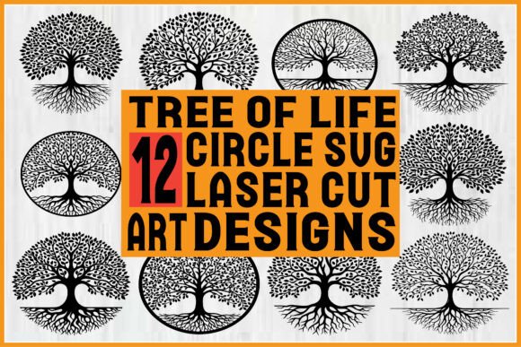Download Tree of Life Circle SVG Bundle - Svg bundle Collection
