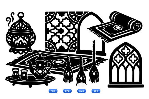 Download Moroccan Style Home Decor SVG - Decor Collection