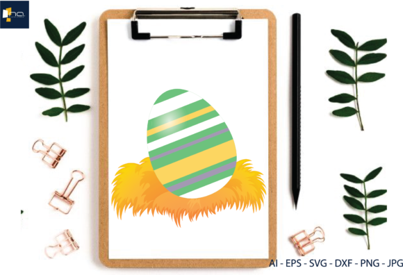 Download Easter Decorative Eggs on Straw - Decor Collection