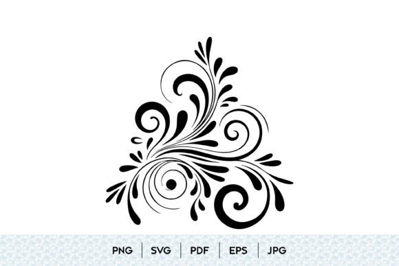 Download Decorative Flourish Corner SVG - Decor Collection