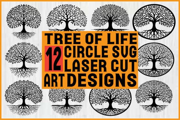 Download Tree of Life Circle SVG Bundle - Svg bundle Collection