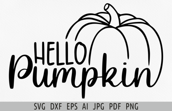 Download Hello Pumpkin Svg Hello Fall Svg for Cut - Fall svg Collection