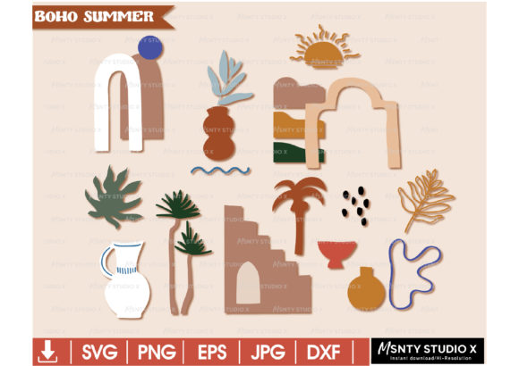 Download BOHO Summer Svg, BOHO Cup Svg - Premium Resources