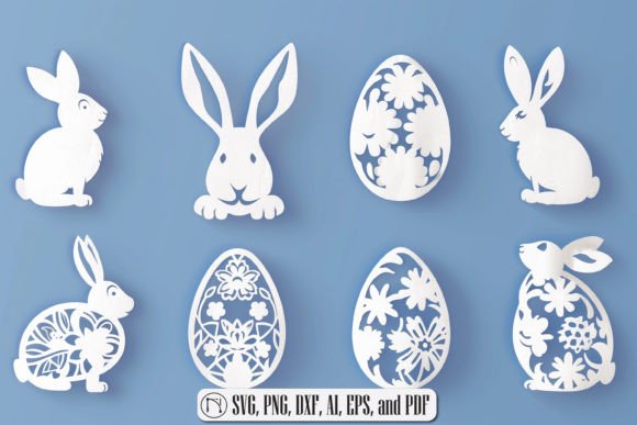 Download Cricut Paper Cut Easter SVG Bundle - Svg bundle Collection
