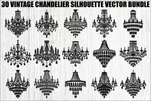 Download Vintage Chandelier SVG Bundle - Svg bundle Collection