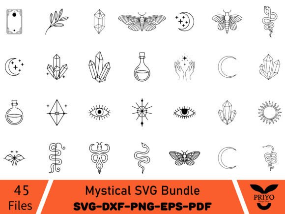 Download Mystical SVG Bundle - Svg bundle Collection