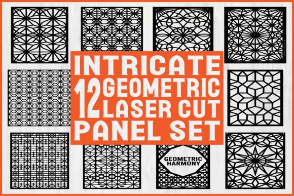 Download Black Geometric Pattern Panel SVG Bundle - Svg bundle Collection