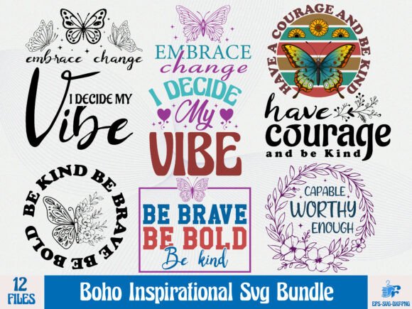 Download Boho Inspirational Svg Bundle - Svg bundle Collection