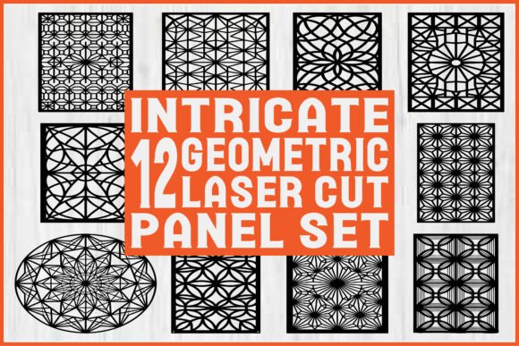 Download Black Geometric Pattern Panel SVG Bundle - Svg bundle Collection