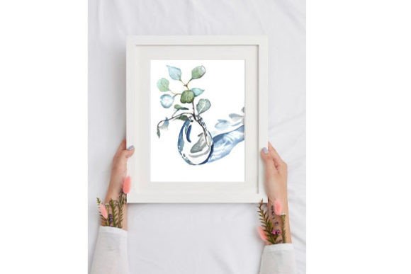 Download Original Watercolor Eucalyptus Print - Eucalyptus print Collection