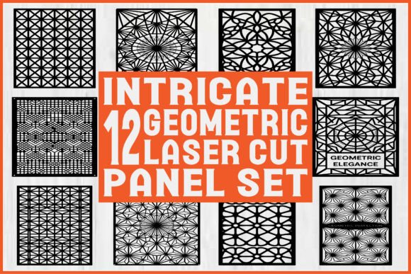 Download Black Geometric Pattern Panel SVG Bundle - Svg bundle Collection