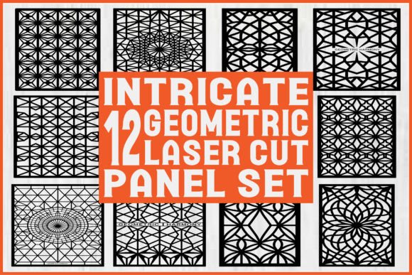 Download Black Geometric Pattern Panel SVG Bundle - Svg bundle Collection